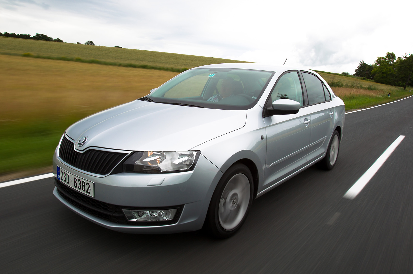 Crisp lines allow the Skoda Rapid to slip through the air quietly. With its emphasis on frugality and practicality, the Škoda Rapid is likely to be a winner with the Yummy Mummy market segment.