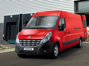 Classy on the inside and stylish on the outside: the Renault Master is a great van for making a statement of success.