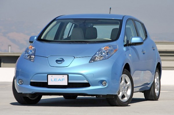 Clean lines keep the Nissan LEAF looking very sharp, indeed.