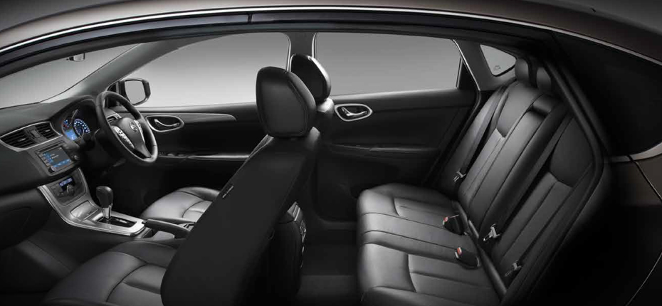 A luxurious and spacious Nissan Pulsar sedan sets the standards.