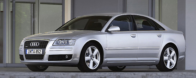 The Audi A8 4.2 TDI Quattro is a stunning-looking luxury vehicle.