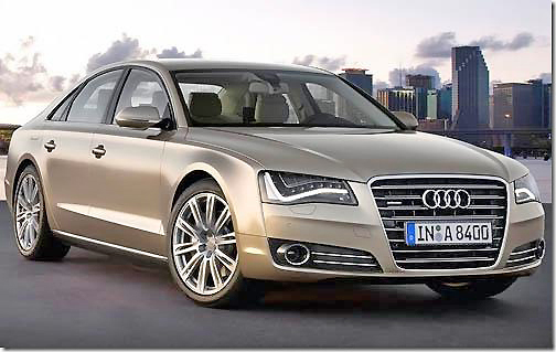Stylish and sleek, the Audi A8 Long Wheelbase has stacks of room and luxury.