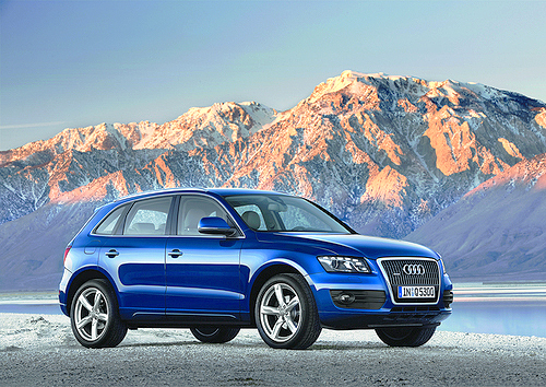 The Audi Q5 3,.2 TFSI looks smooth but can handle the rugged stuff.
