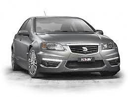 Elegant lines give a subtle edge to the HSV Senator's power punch.