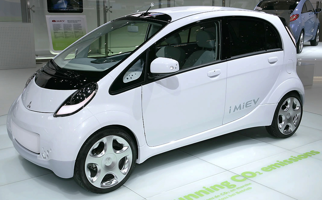 The Mitsubishi i-MiEV is Australia's first all-electric car.
