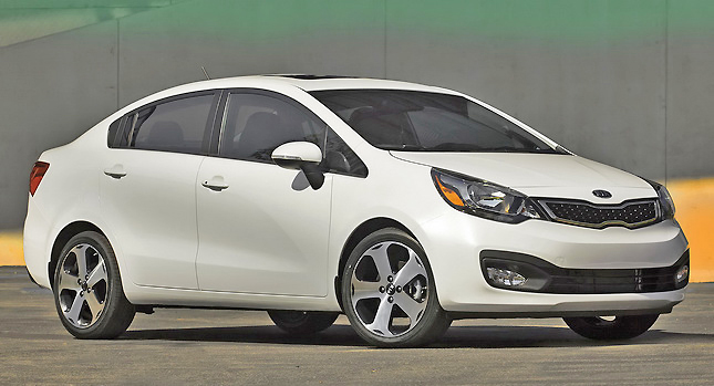 Snazzy, fresh and very new, the 2012 Kia Rio is a great buy.