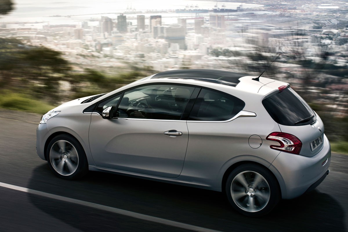 In the new Peugeot 208, the seat comfort is fantastic; they have just the right amount of softness combined with support.