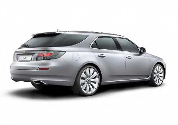 Here's a sporty wagon for Australia: the new Saab 9-5 SportCombi.