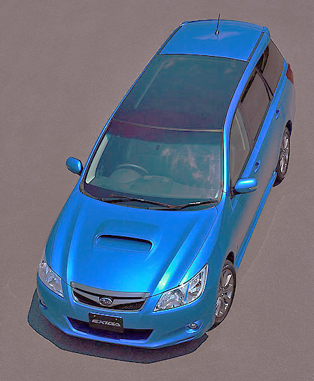 Seven seats in the Subaru Liberty Exiga models make transporting friends a pices of cake. The wagon design looks superb, too.