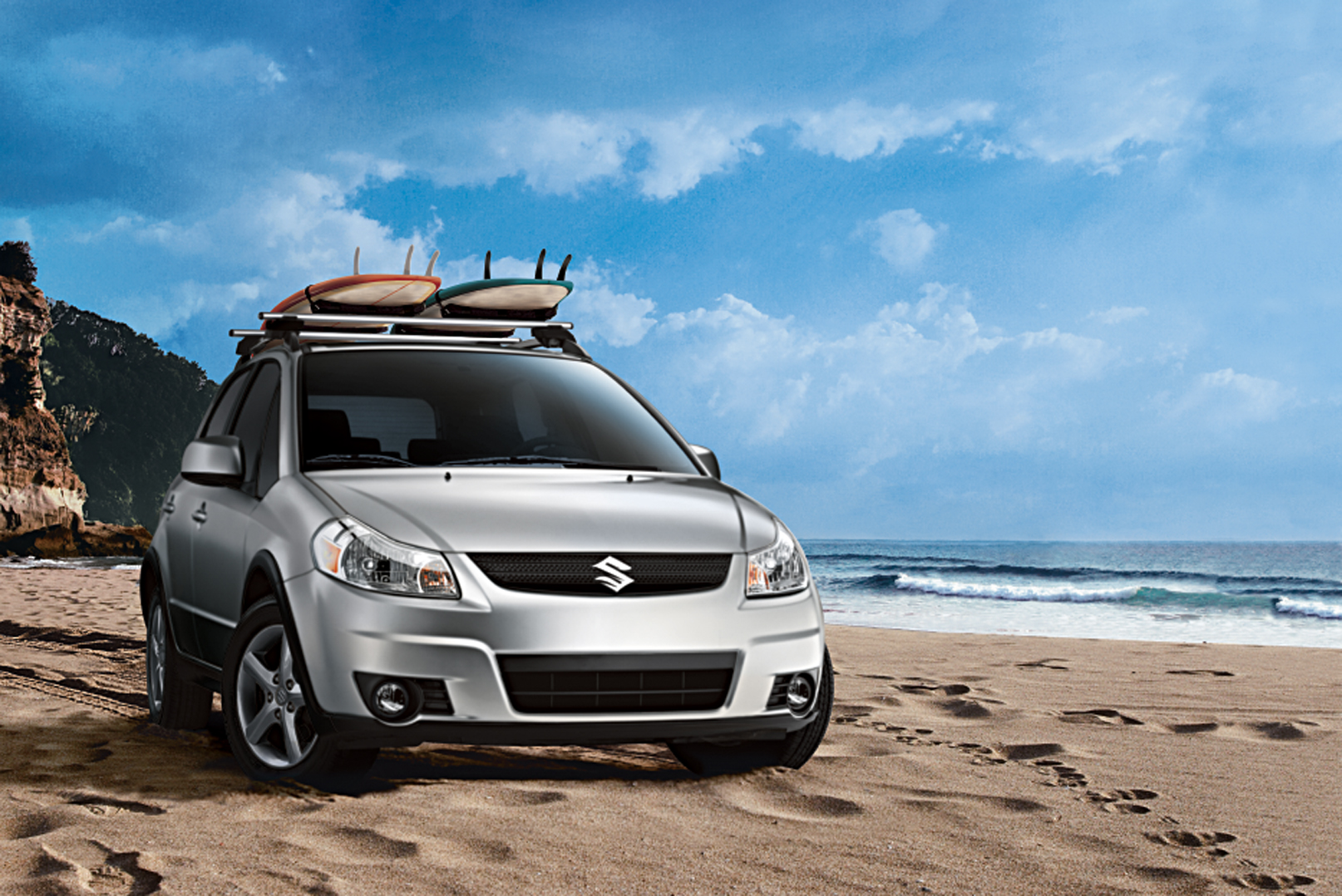 The Suzuki SX4 Crossover AWD comes in a variety of models but essentially you have the standard model and then you have the S model with a few more bells and whistles added.