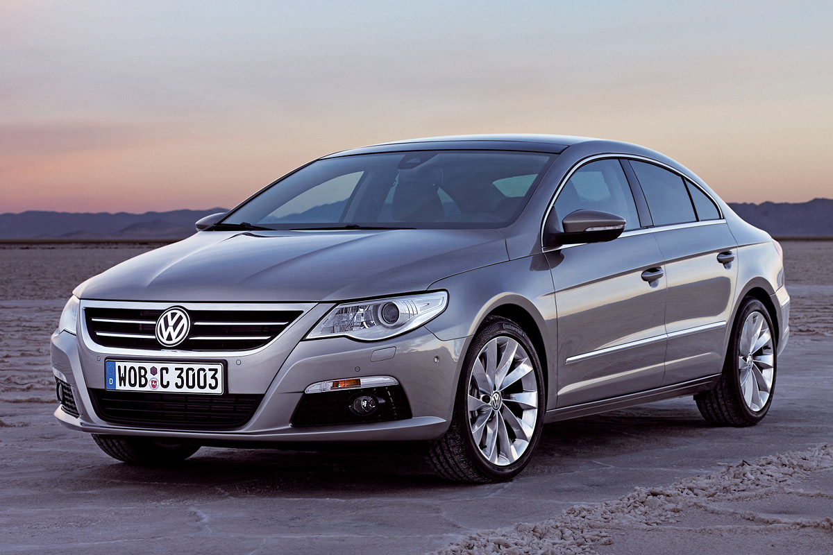 The Volkswagen Passat CC looks poised and ready for action, as well as stylish.