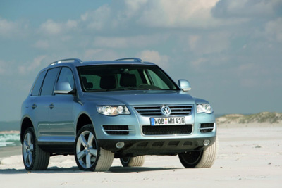 The Volkswagen Touareg R5 TDI has the torque of diesel on tap for towing or off-roading.