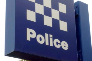 police sign