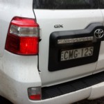 Landcruiser left rear