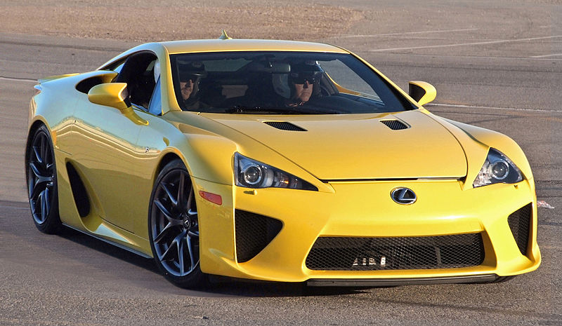 The Lexus LFA, released in 2009 is an amazing supercar