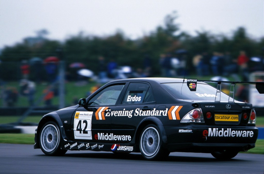 The 2001 BTCC season saw the Lexus IS200 make its touring car debut