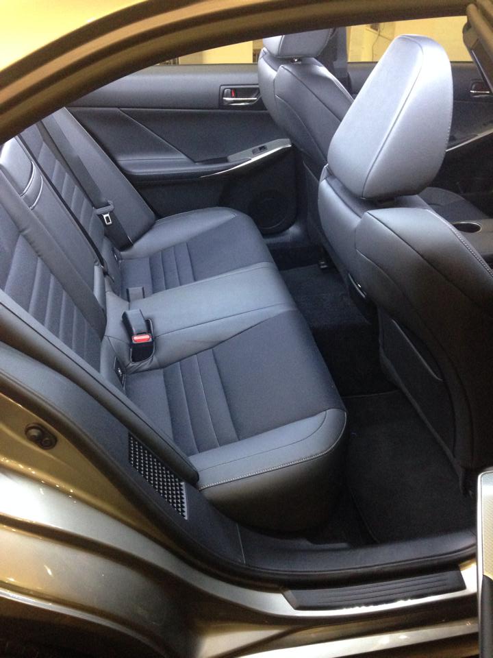 However big the car may seem, most people seem to have trouble fitting inside comfortably