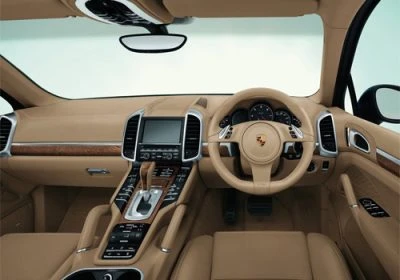 Porsche Macan Turbo interior.