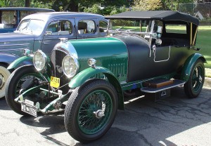 1926 Bentley: a vintage car