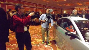 This should give you an idea of the size of the Elio.