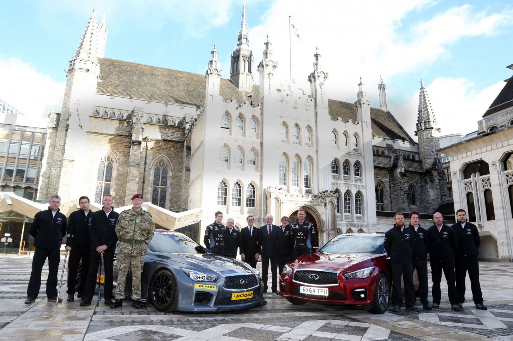 The new team will give work to those injured in the British Parachute Regiment. Image Credit: BTCC.net