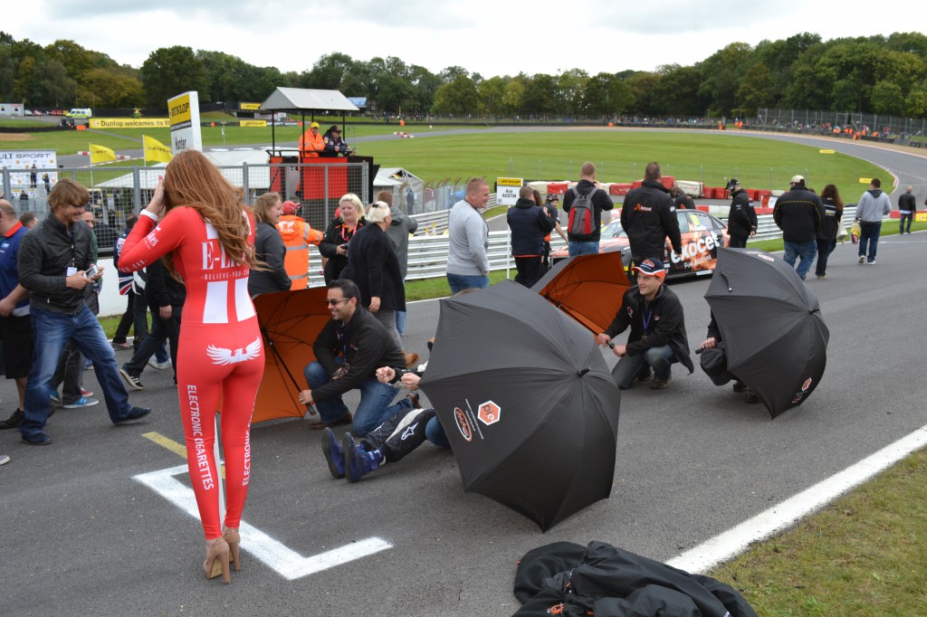 Hunter Abbott eventually made it to the grid for race 2, in an unconventional car mind you... Image Credit: Adam Johnson (Team Bombersports)