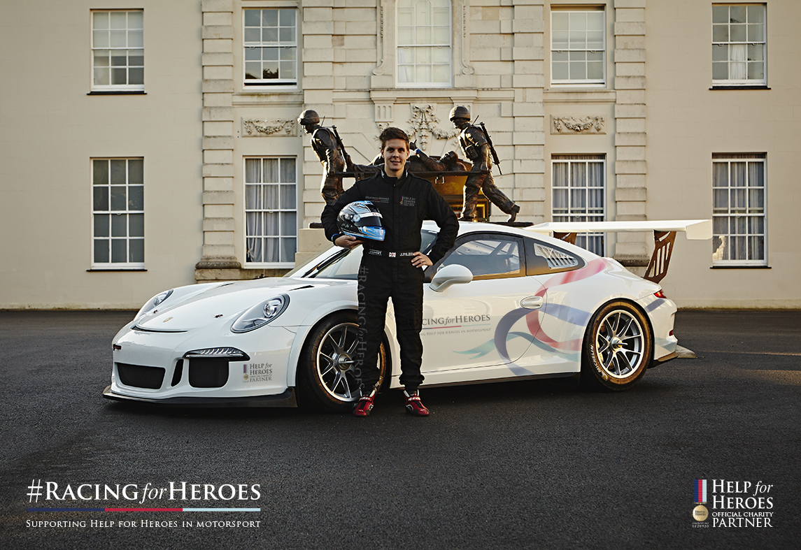 Josh Files will be heading the #RacingforHeroes entry for 2015. Image Credit: #RacingforHeroes