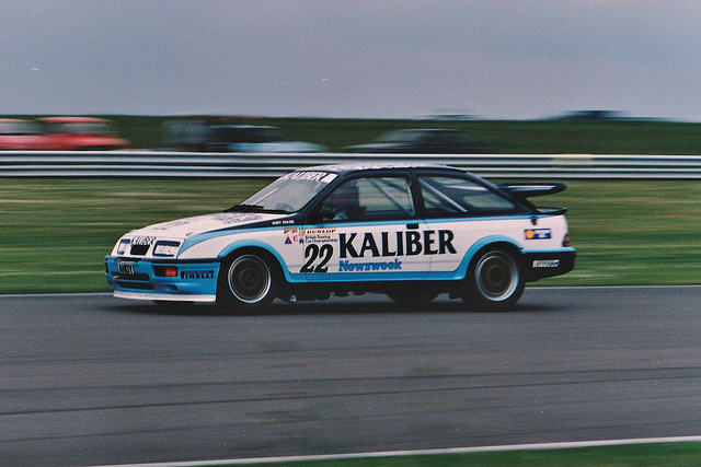 The Kaliber Sierra of Andy Rouse became synonymous with late 80s BTCC. Image Credit: Gary Walton (Flickr)