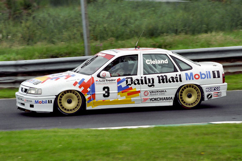 At his home track, Cleland gave a stunning performance. Image Credit: TouringCarTimes.com