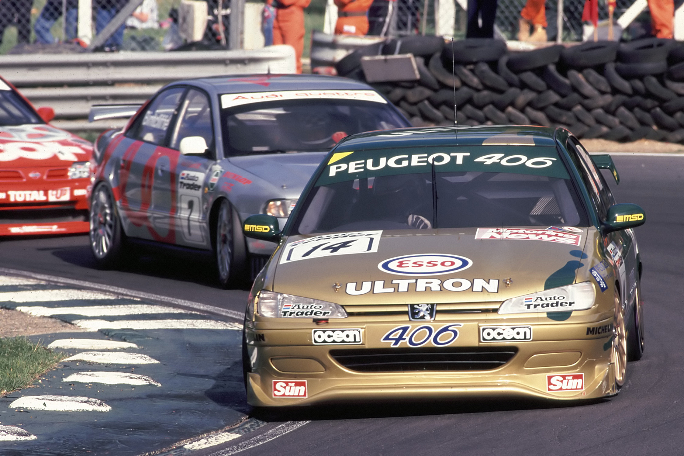 Patrick Watts and the Peugeot. Image Credit: btccrazy.co.uk