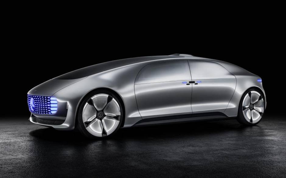 Driving us into the darkness. The Mercedes F015 concept.