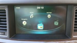 Hyundai Genesis Ultimate touchscreen