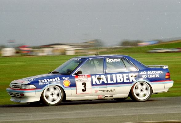 Throughout 1991, Rouse developed his Toyota Carina into a strong contender. Image Credit: retrorides.proboards.com