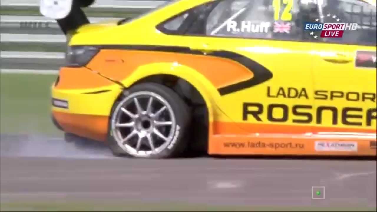 Kind of sums up a disappointing weekend for Lada.. Image taken from: Eurosport