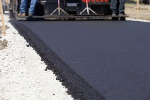 Modern asphalt/bitument/tarmac.