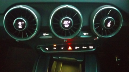 2015 Audi TT aircon