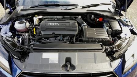 2016 Audi TT Quattro engine