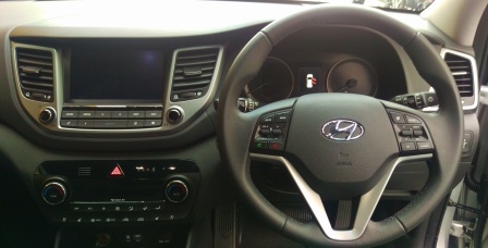 Tucson Active and ActiveX dash