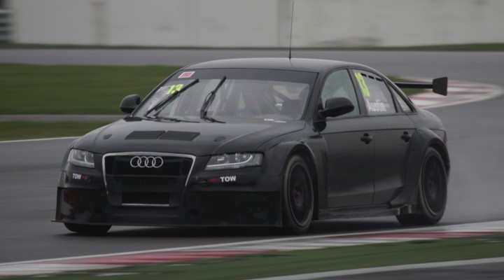 Beautifully demonic. Rob Austin brings Audi back. Photo Credit: BTCC.net