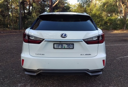 2016 Lexus RX450h rear 1