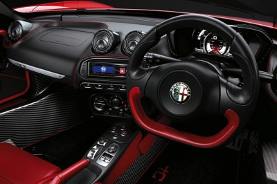Alfa Romeo 4C Spider Interior