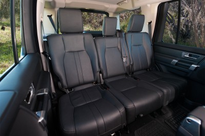 Land Rover Discovery TDV6 Rear Seats