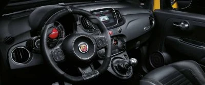 Abarth 595 Competizione interior.