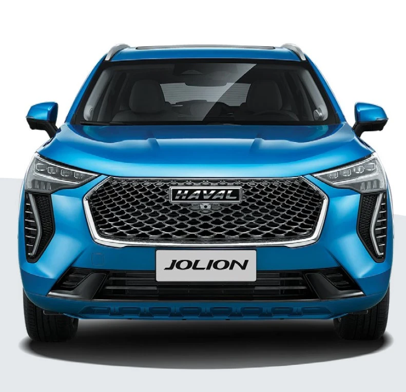 2023 GWM Haval Jolion exterior in blue, front view. 