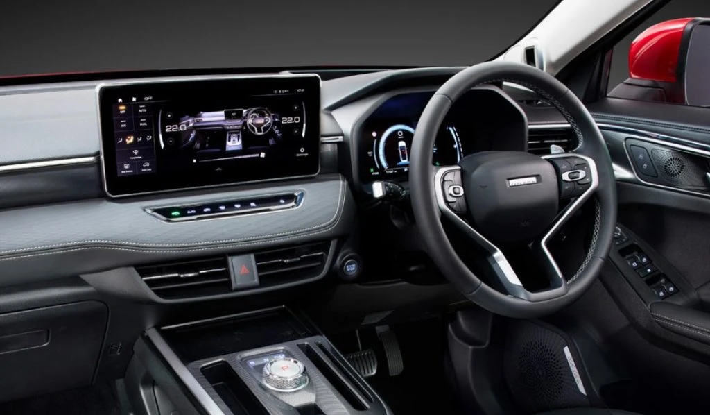 Interior of the 2023 GWM Haval Jolion