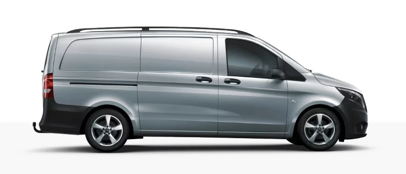 2023 Mercedes-Benz Vito exterior in grey.