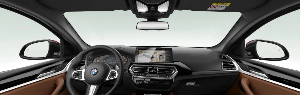 Interior of the 2023 BMW X4
