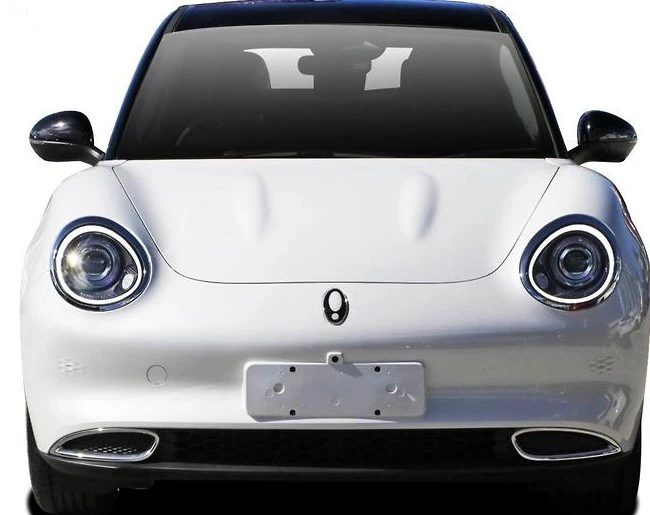 2023 GWM Ora in white with black roof