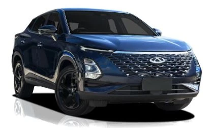 2023 Chery Omoda 5 side view in dark blue.