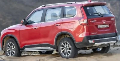 2024 Mahindra Scorpio SUV rear